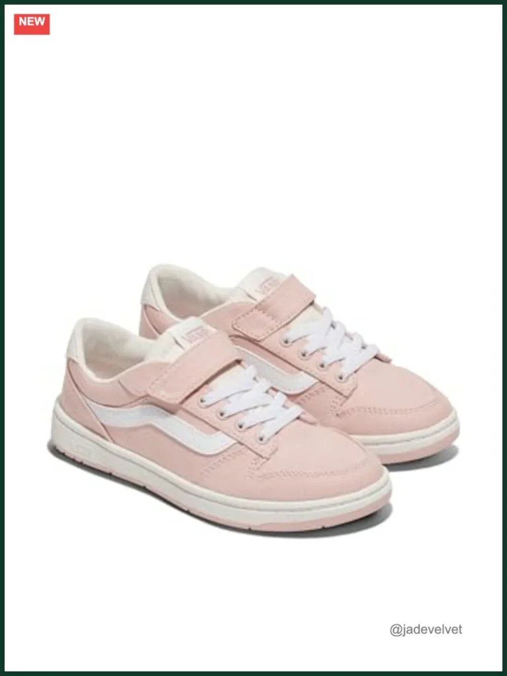 Girls Retro Court Fashion Sneakers with No-Tie Elastic Laces and Hook-and-Loop